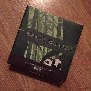Bamboo Spoon Rest, New